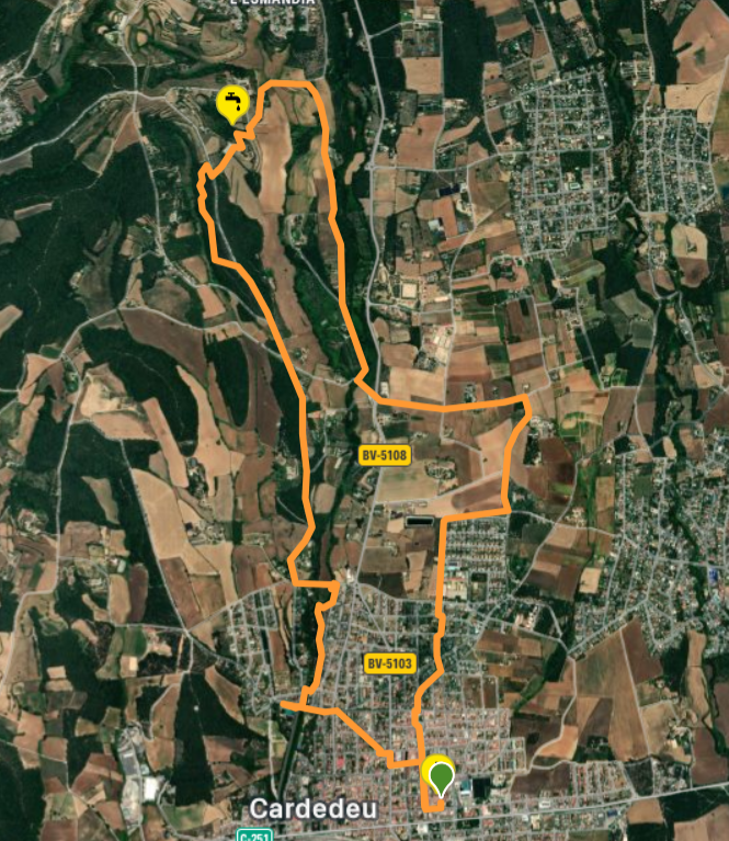 Tuta caminada per la Llengua - cardedeu - 10 octubre