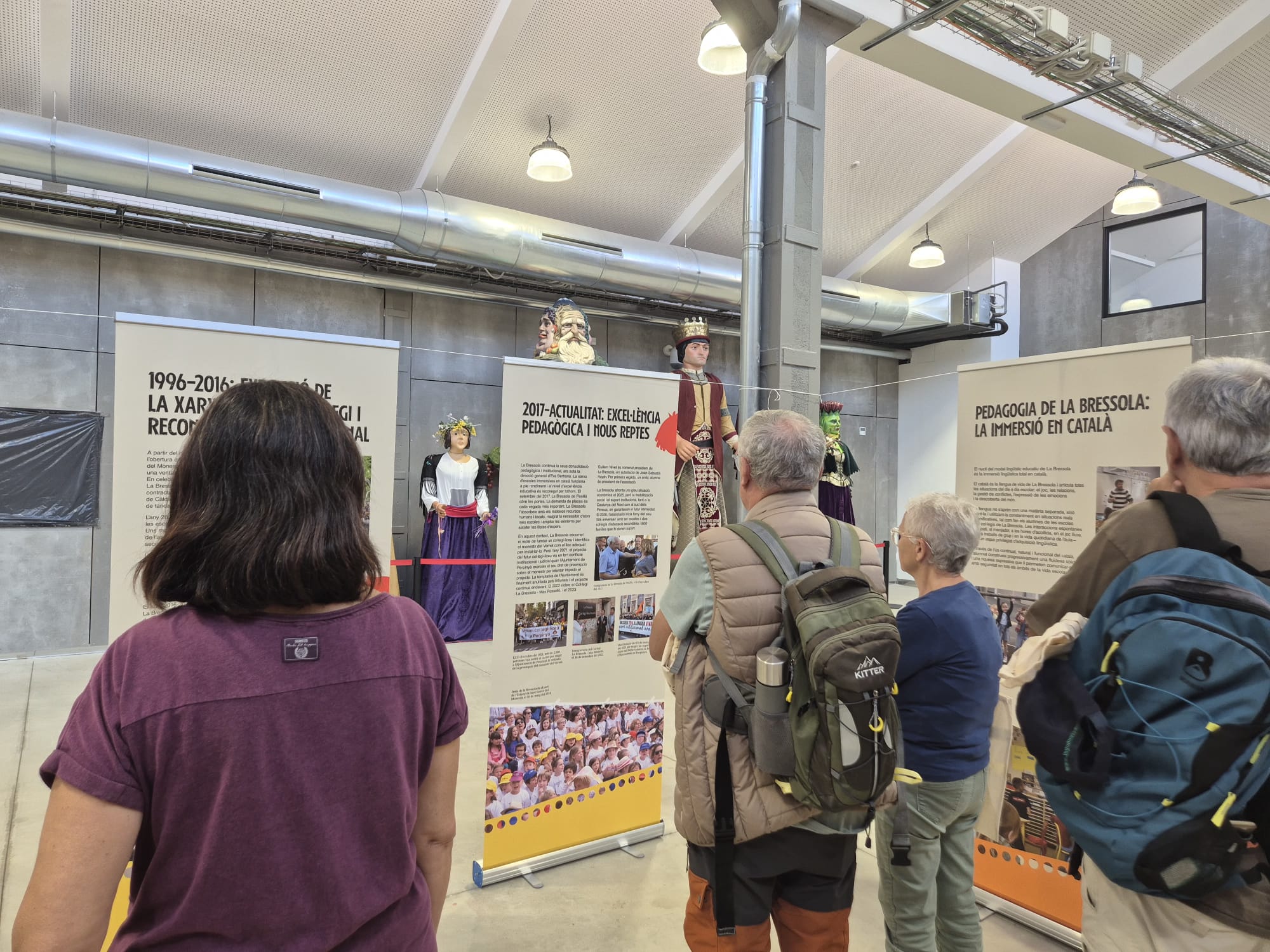 Exposició 50 anys de la Bressola a la Tèxtil Rase Fàbrica de Cultura