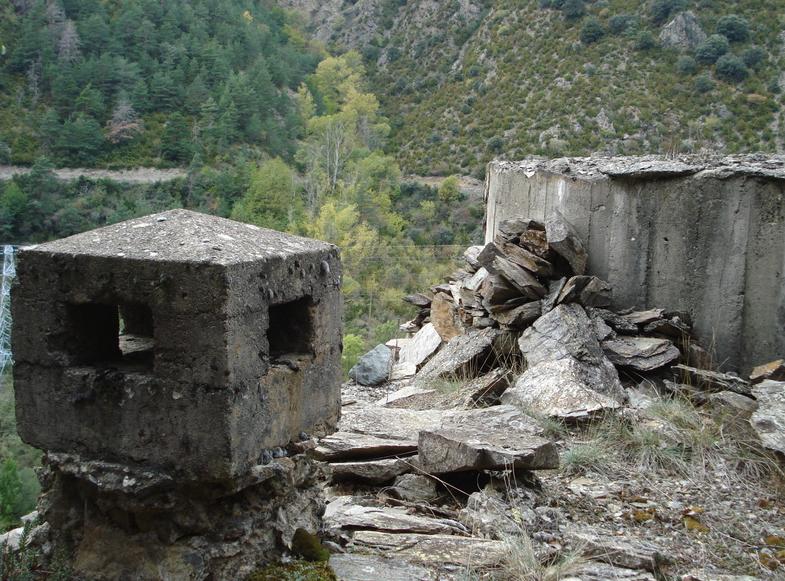 Els búnquers: línia Pirineus o Gutiérrez 