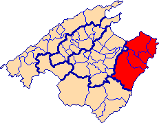 Mapa de Llevant