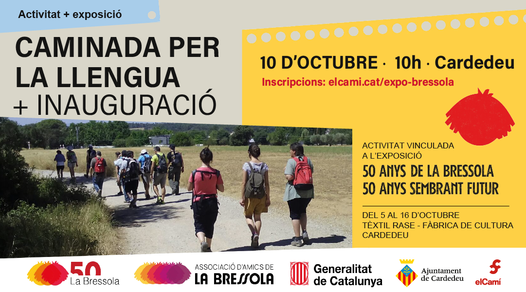 Caminada per la llengua + inauguració exposició La Bressola