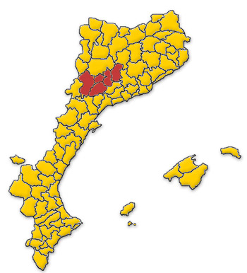 Situació al mapa general