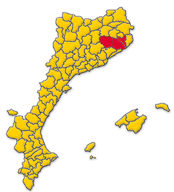 Situació al mapa general
