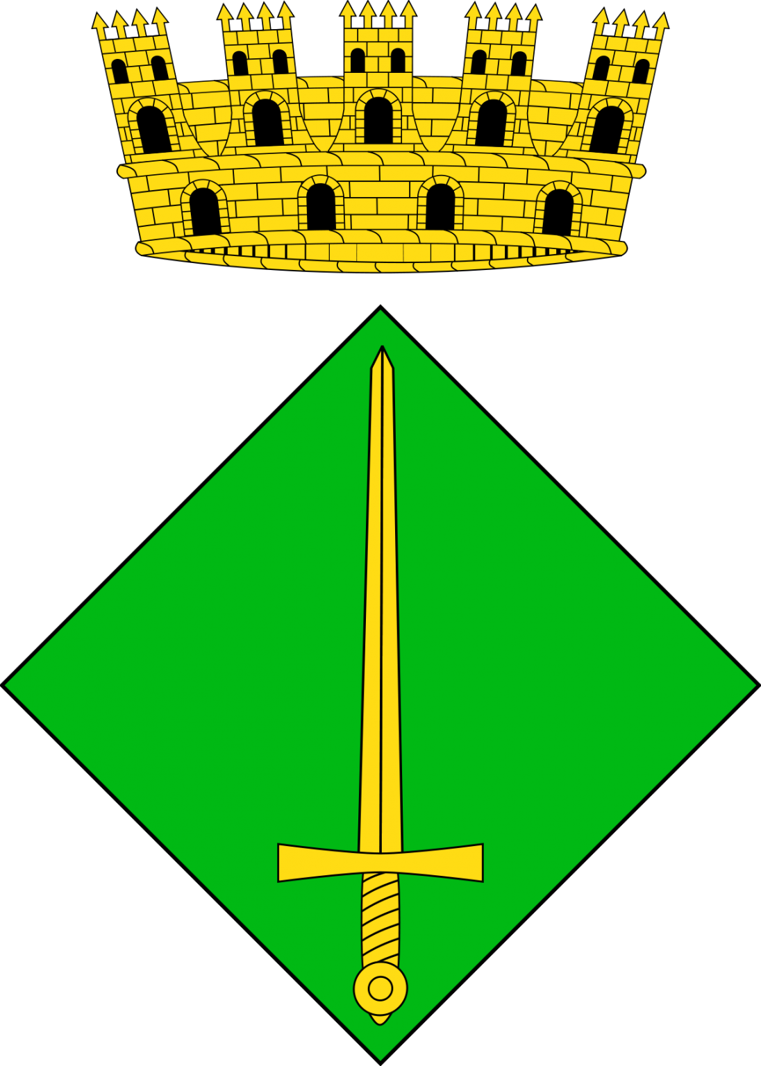 Escut de L'Armentera