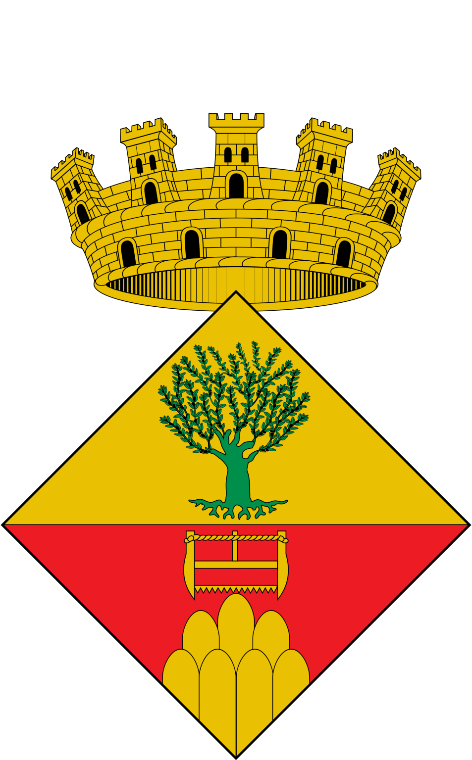 Escut de Olesa de Montserrat