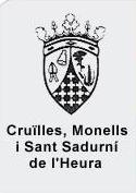 Escut de Cruïlles, Monells, Sant Sadurní de l'Heura