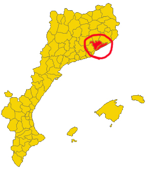 Situació al mapa general