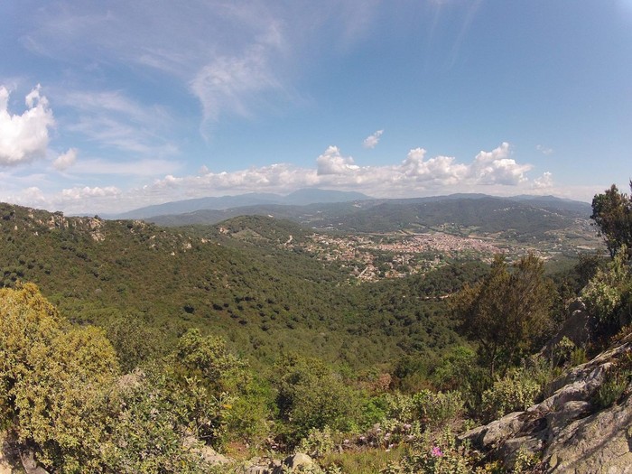 Cap a les muntanyes del Maresme interior