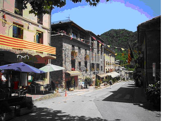 Població Ogassa del camí